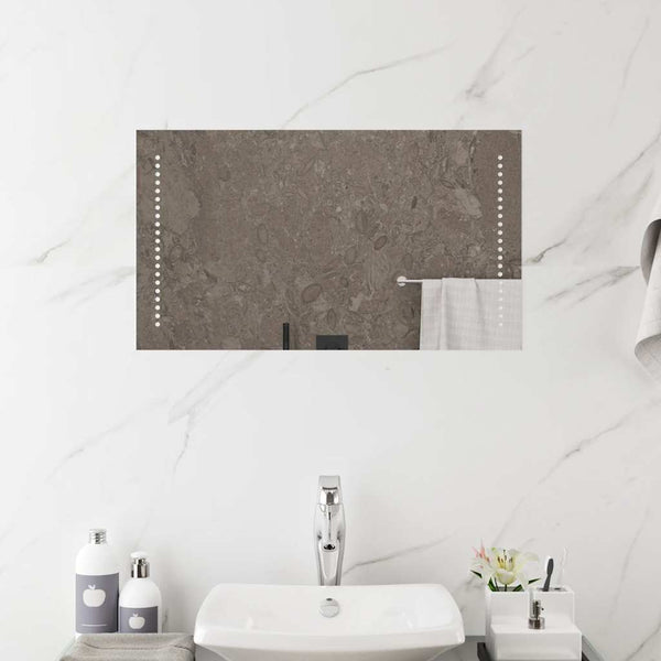 vidaXL LED Bathroom Mirror 70x40 cm