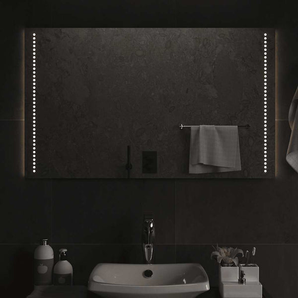 vidaXL LED Bathroom Mirror 100x60 cm