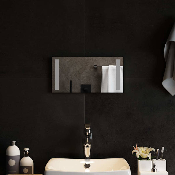 vidaXL LED Bathroom Mirror 40x20 cm