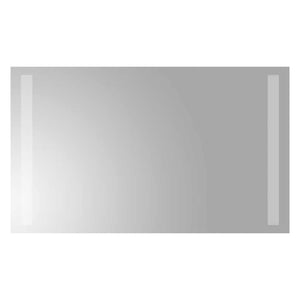 vidaXL LED Bathroom Mirror 50x30 cm