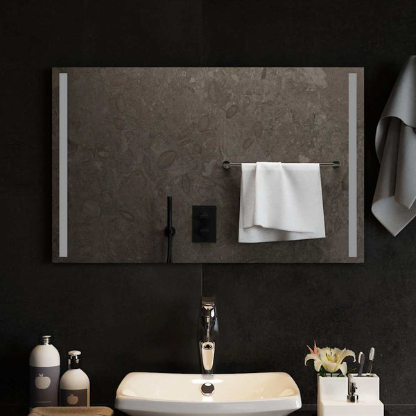vidaXL LED Bathroom Mirror 80x50 cm
