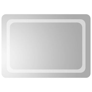 vidaXL LED Bathroom Mirror 70x50 cm