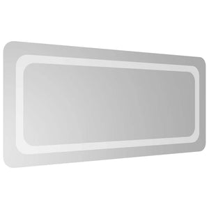 vidaXL LED Bathroom Mirror 90x40 cm