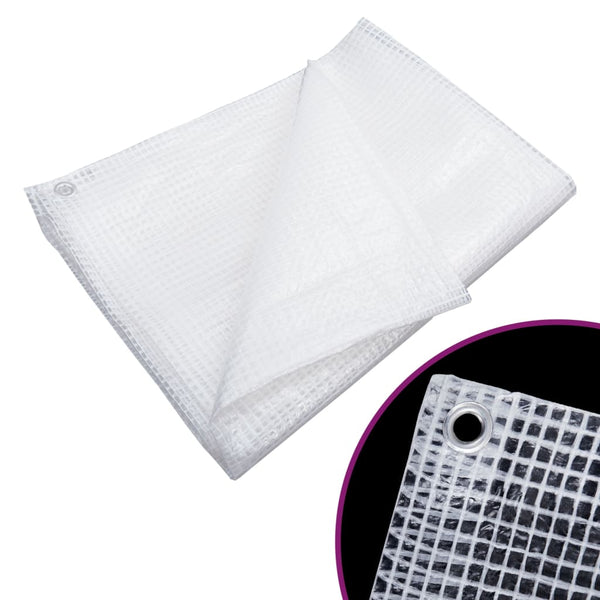 vidaXL Leno Tarp 140 g/m² 4x6 m White
