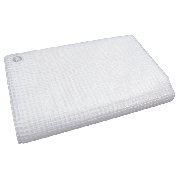 vidaXL Leno Tarp 140 g/m² 8x12 m White