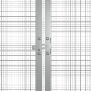 vidaXL Chicken Coop Anthracite 200x91x100 cm Galvanized Steel