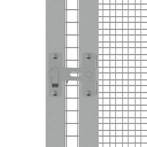 vidaXL Bird Cage Grey 213.5x217.5x211.5 cm Galvanized Steel