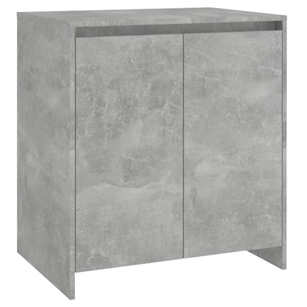 vidaXL 2-Piece Sideboard Concrete Grey Engineered Wood