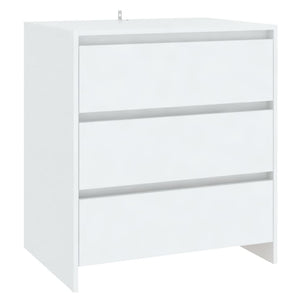 vidaXL 3-Piece Sideboard White Engineered Wood