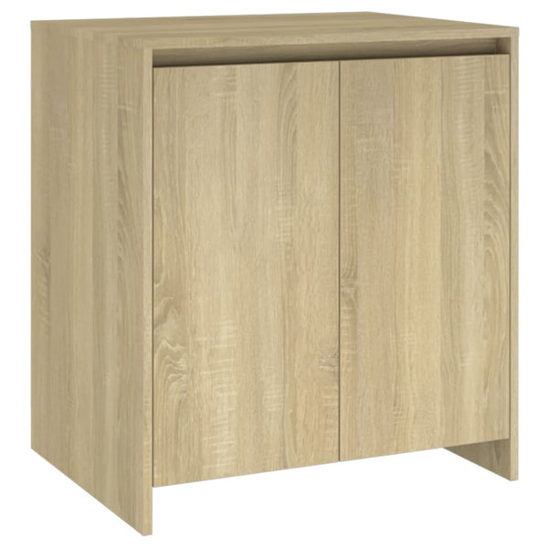vidaXL 3-Piece Sideboard Sonoma Oak Engineered Wood
