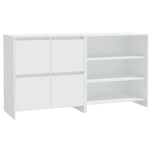 vidaXL 2-Piece Sideboard White Engineered Wood