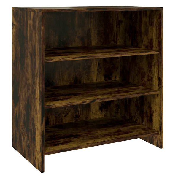 vidaXL 2-Piece Sideboard Smoked Oak Engineered Wood