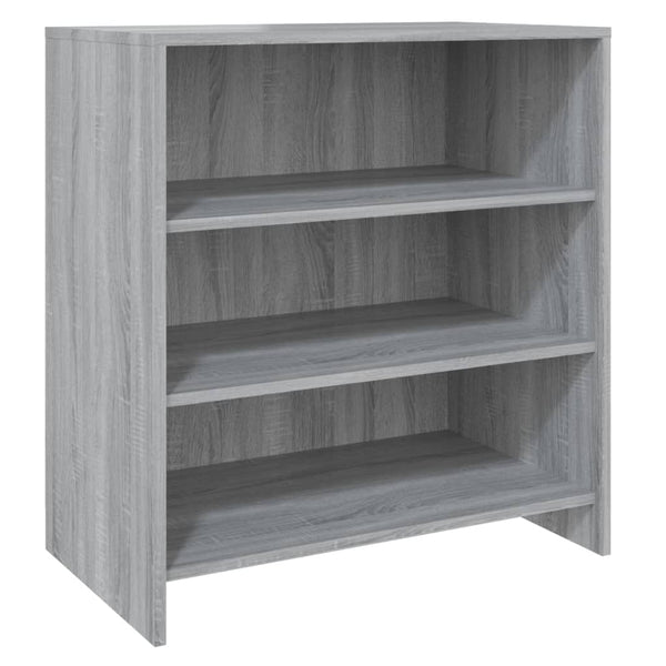 vidaXL 2-Piece Sideboard Grey Sonoma Chipboard