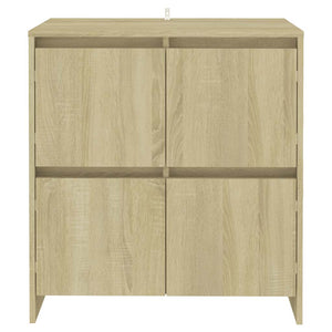 vidaXL Sideboards 2 pcs. Sonoma Oak 70x41x75 cm Engineered Wood
