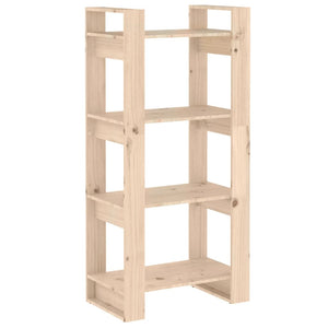 vidaXL Bookcase/Room Divider 60x35x125 cm Solid Wood
