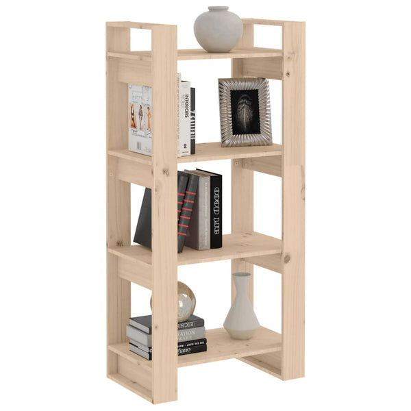 vidaXL Bookcase/Room Divider 60x35x125 cm Solid Wood