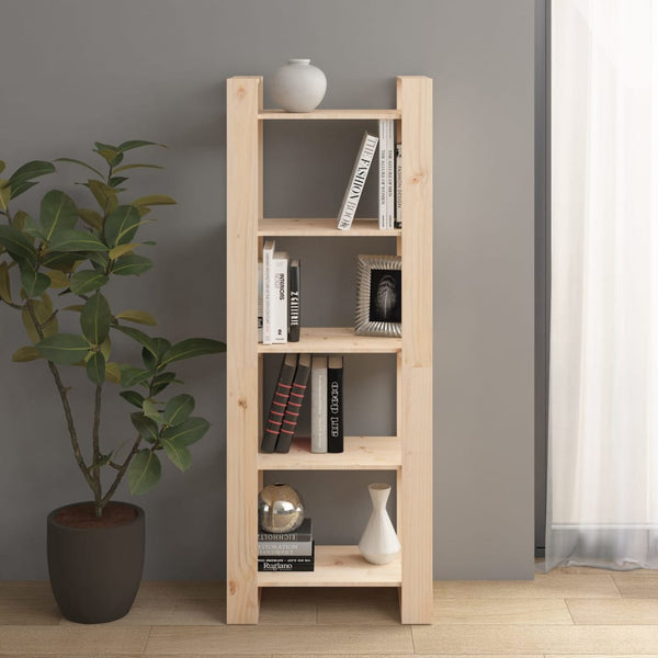 vidaXL Bookcase/Room Divider 60x35x160 cm Solid Wood