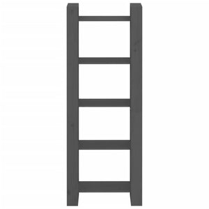 vidaXL Bookcase/Room Divider Grey 60x35x160 cm Solid Wood