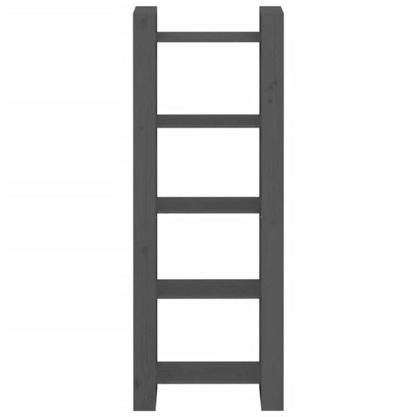 vidaXL Bookcase/Room Divider Grey 60x35x160 cm Solid Wood