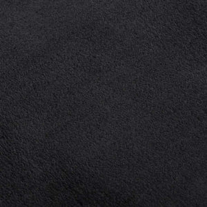 Waschbarer Teppich Kurzflor 160x230 Schwarz