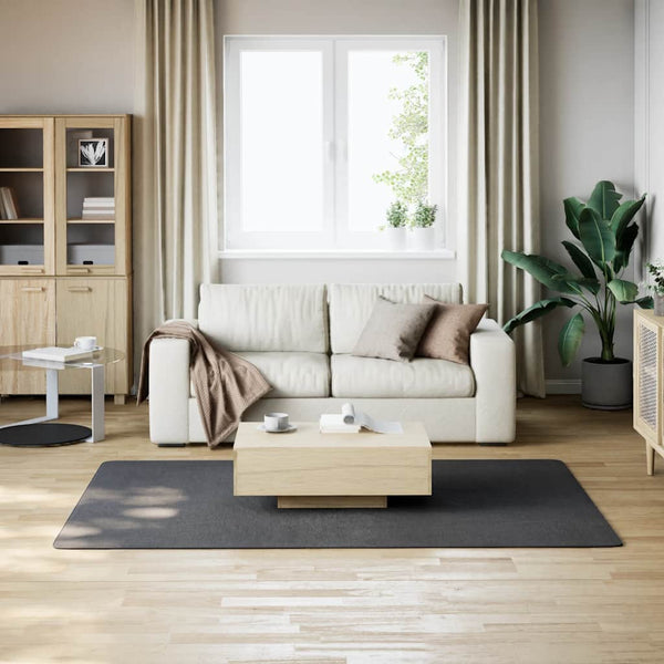 vidaXL Washable Shaggy Low Pile Rug 160x230 Non-Slip Anthracite