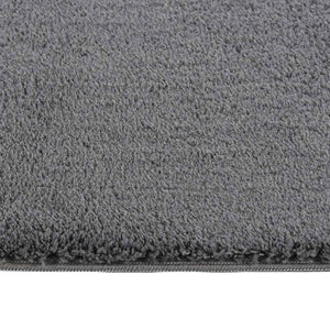vidaXL Washable Shaggy Low Pile Rug 160x230 Non-Slip Anthracite