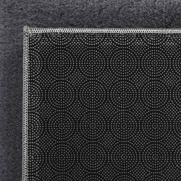 vidaXL Washable Shaggy Low Pile Rug 160x230 Non-Slip Anthracite