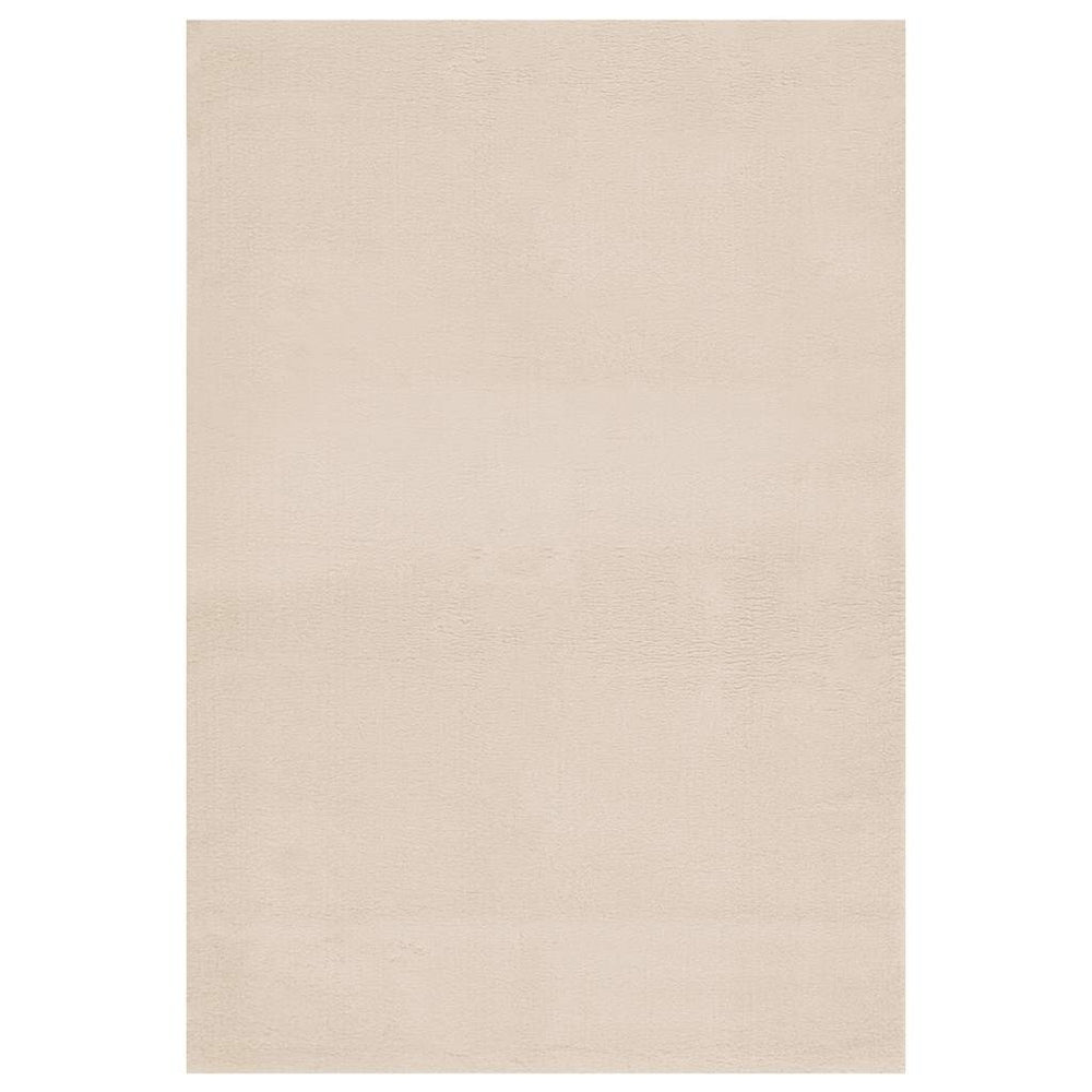 vidaXL Washable Rug Fluffy Low Pile 160x230 Non-Slip Beige