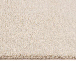 vidaXL Washable Rug Fluffy Low Pile 160x230 Non-Slip Beige