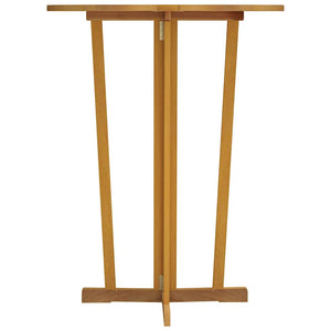 vidaXL Folding Bar Table 90x65x105 cm Solid Teak Wood
