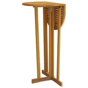 vidaXL Folding Bar Table 90x65x105 cm Solid Teak Wood