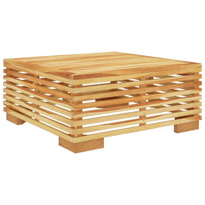 vidaXL Garden Coffee Table 69.5x69.5x31 cm Solid Teak Wood