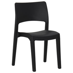 vidaXL Garden Chairs 2 pcs. Polypropylene Anthracite