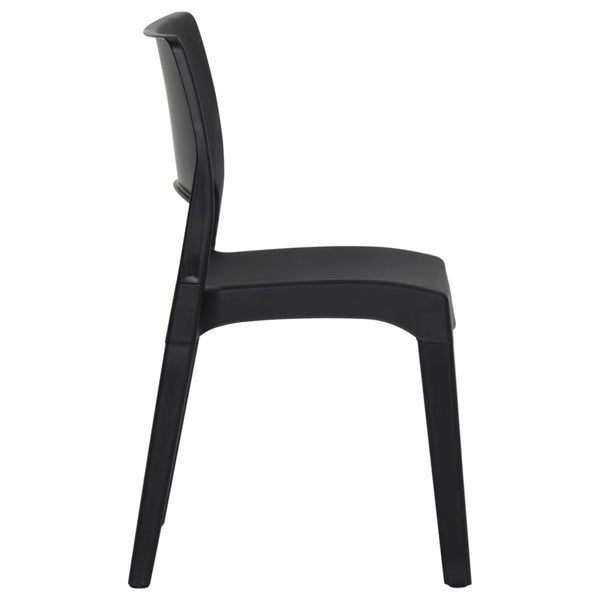 vidaXL Garden Chairs 2 pcs. Polypropylene Anthracite