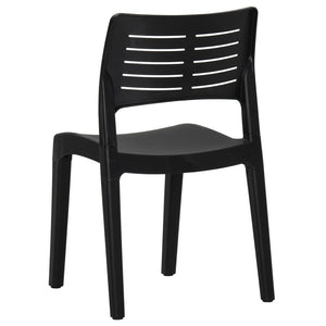 vidaXL Garden Chairs 2 pcs. Anthracite Polypropylene