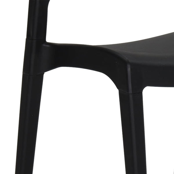 vidaXL Garden Chairs 2 pcs. Anthracite Polypropylene