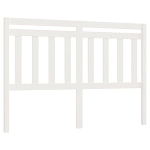 Weißes Kiefer Massivholz Kopfteil 166cm