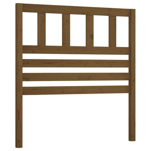 Honigbraunes Kiefer Massivholz Kopfteil 106 cm