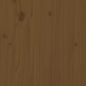 Honigbraunes Kiefer Massivholz Kopfteil 106 cm