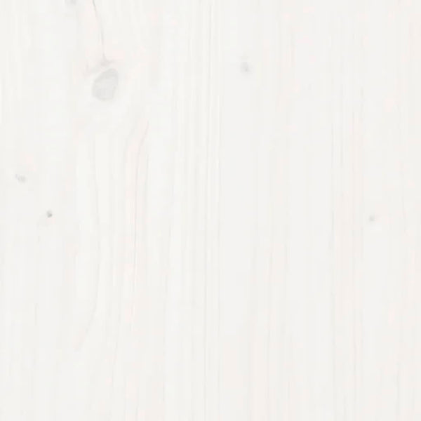 vidaXL Headboard White 141x4x100 cm Solid Pine Wood