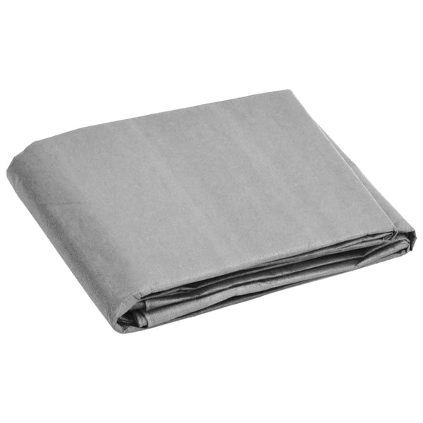 vidaXL Tarp 180 g/m² 4x8 m Grey HDPE