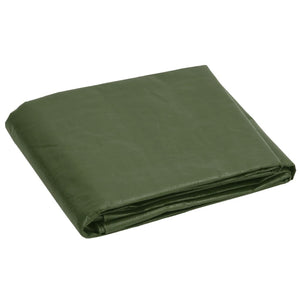 vidaXL Tarpaulin 180 g/m² 3x3 m Green HDPE