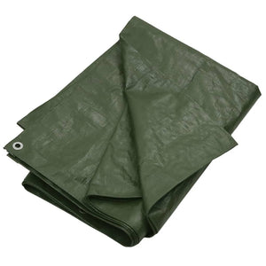 vidaXL Tarp 180 g/m² 3x4 m Green HDPE