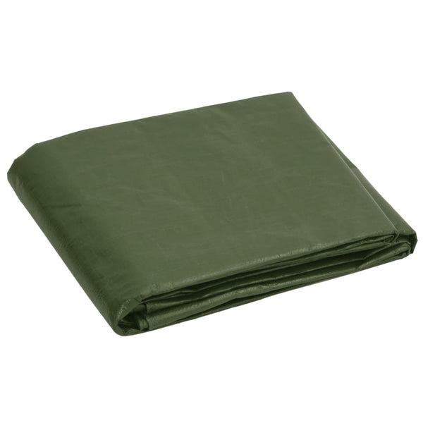 vidaXL Tarpaulin 180 g/m² 4x8 m Green HDPE