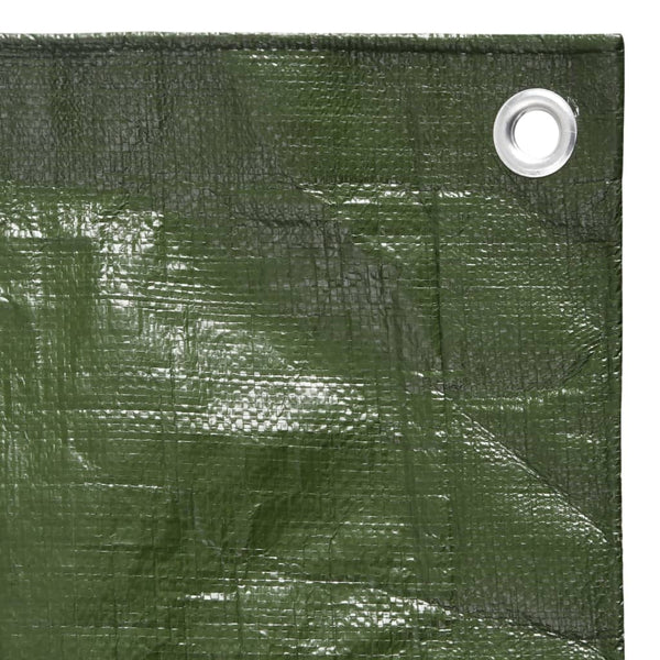 vidaXL Tarpaulin 180 g/m² 4x8 m Green HDPE
