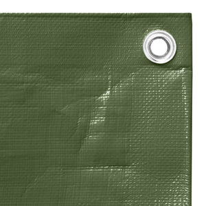 vidaXL Tarpaulin 260 gsm 3x3 m Green HDPE