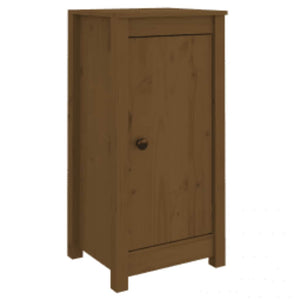 Sideboard Honigbraun Kiefer Massivholz 39x80 cm