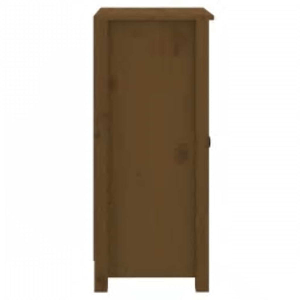 Sideboard Honigbraun Kiefer Massivholz 39x80 cm