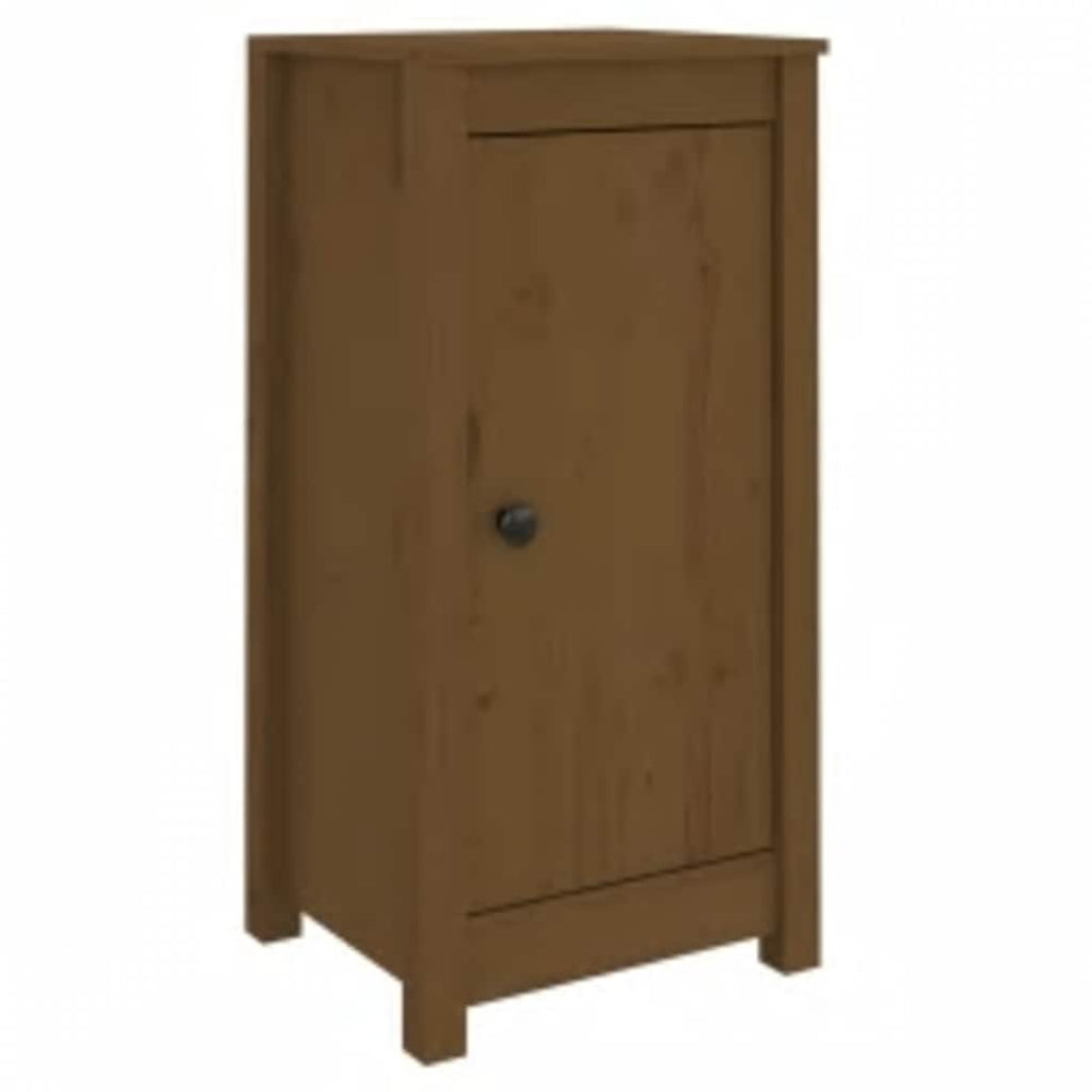 Honigbraune Kiefer Sideboards, 2er Set