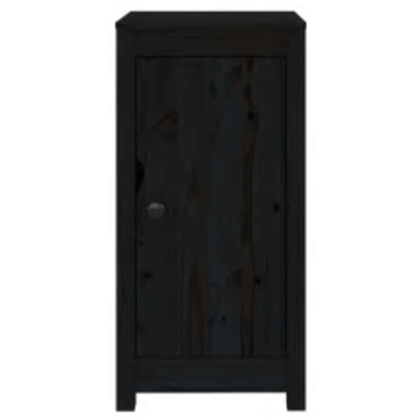 Schwarze Kiefer Sideboards, 2er-Set